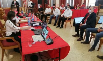 Sala de Sesión de la Convención con autoridades. Foto Gentileza ANR