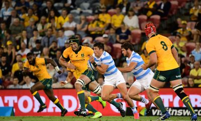 Argentina vino de atrás y sacó un empate de 15-15 ante Australia, que oficiaba de local en el Mcdonald Jones Stadium en Newcastle. Foto: @lospumas.