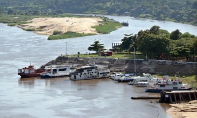 El río Paraguay empieza a subir su nivel. Foto: Agencia IP