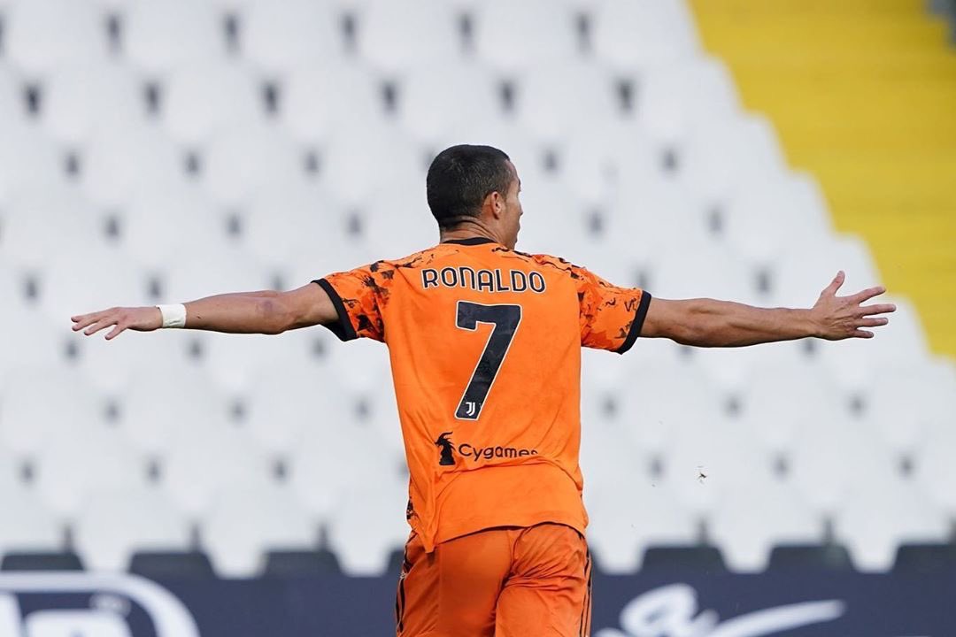 Juventus igualaba 1-1 ante Spezia. En el segundo tiempo tuvo que ingresar Cristiano Ronaldo para encaminar la victoria bianconera. Foto: @Cristiano.