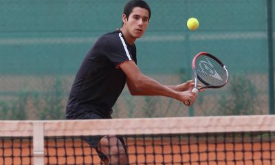 El tenista paraguayo superó en tres sets al estadounidense Nishesh Basavareddy en las semifinales del ITF J4 de Daytona Beach. Foto: Nadia Monges.