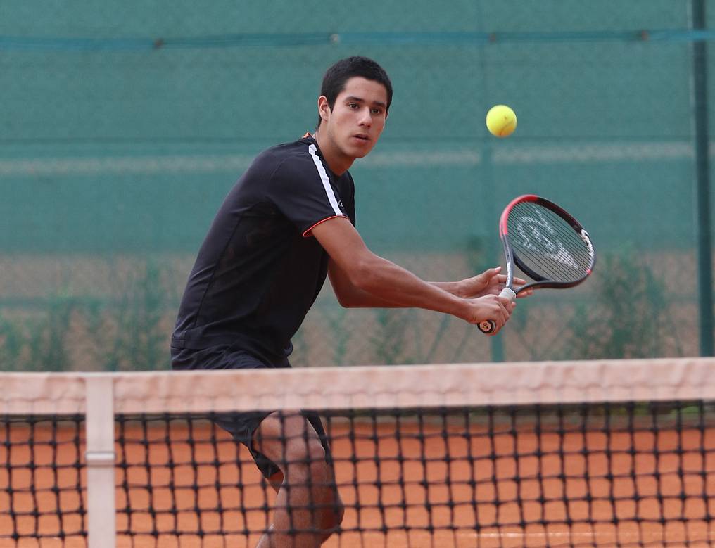 El tenista paraguayo superó en tres sets al estadounidense Nishesh Basavareddy en las semifinales del ITF J4 de Daytona Beach. Foto: Nadia Monges.