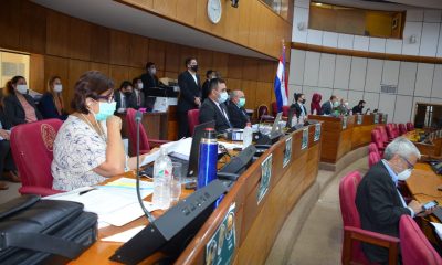 Senadores aprueban PGN 2021. Foto HCS