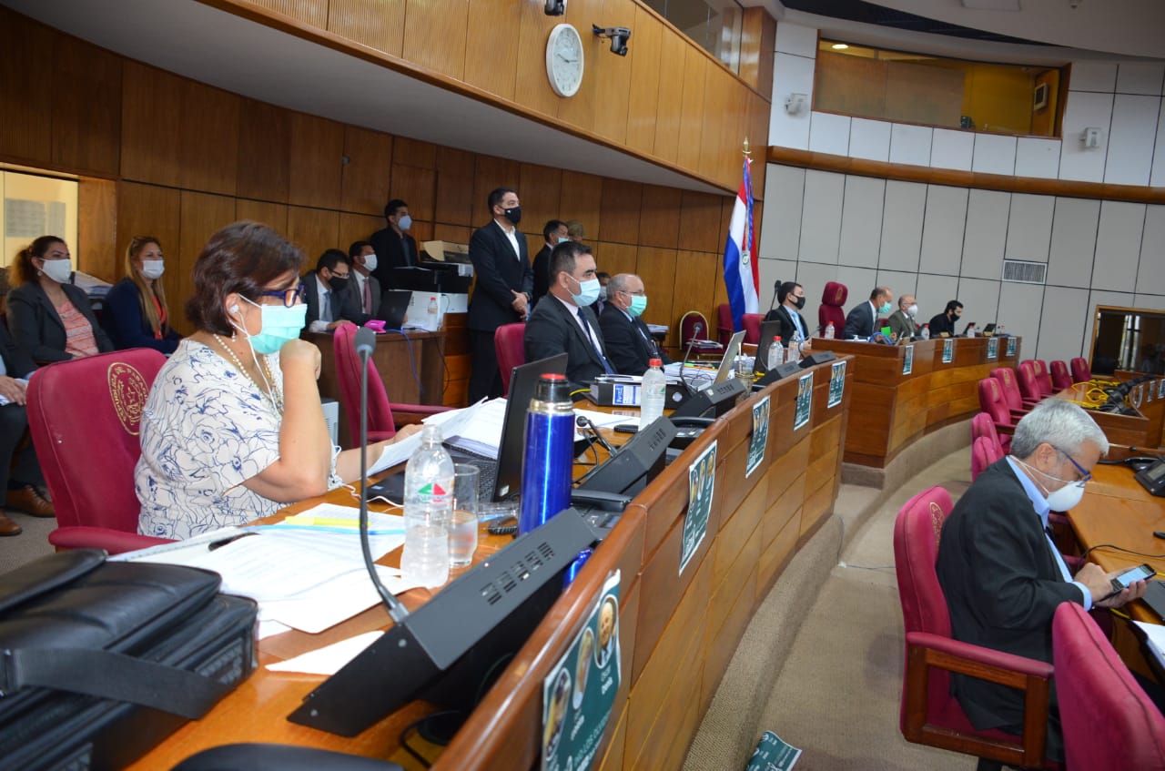 Senadores aprueban PGN 2021. Foto HCS