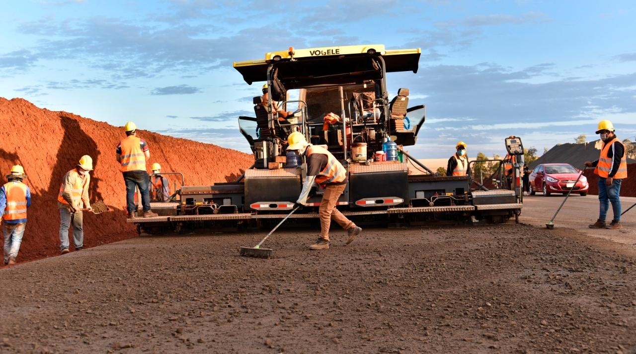 Inversión en obras publicas. Foto MOPC