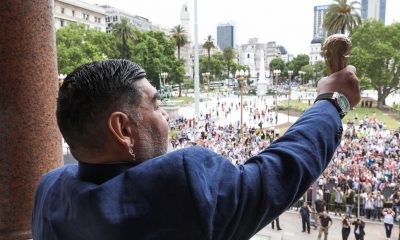 Diego Maradona falleció este miércoles de un paro cardiorrespiratorio. Semanas atrás había sido operado por un coágulo en el cerebro. Foto: ole.com.ar.