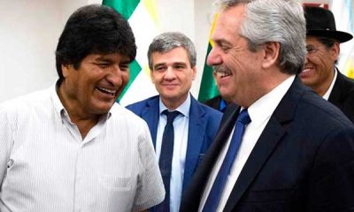 El presidente Alberto Fernández despedirá el lunes en La Quiaca, Jujuy, a Evo Morales. Foto: Archivo