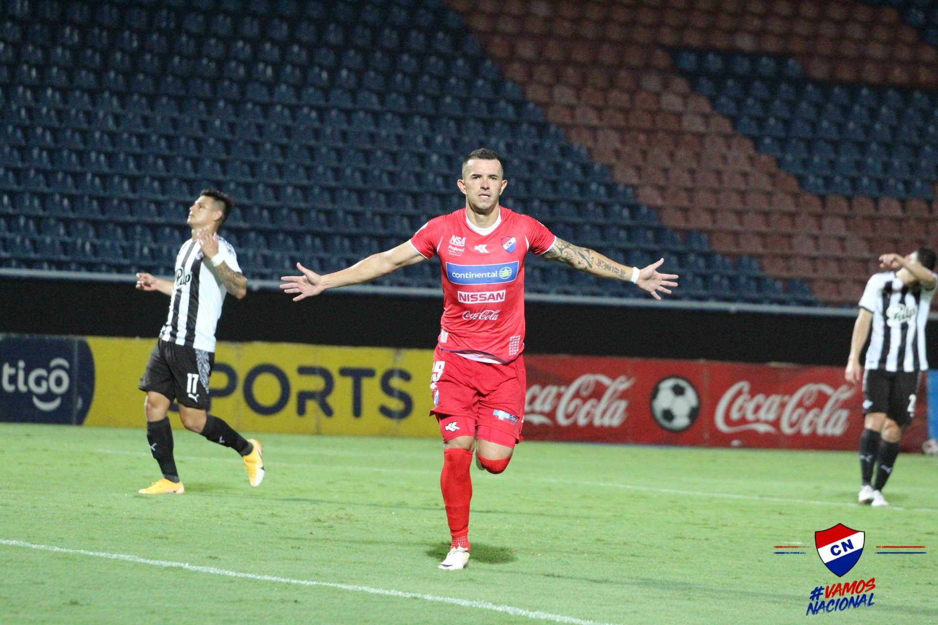 Nacional derrotó por 2-0 a Libertad en La Nueva Olla. Los goles lo hicieron Leonardo Villagra (50’), de penal, y Carlos Arrúa (67’) Foto: @clubnacionalpy.