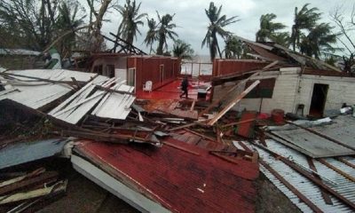 La devastación que dejo la tormenta en Nicaragua. Foto: Dw