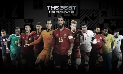 Robert Lewandowski, Lionel Messi, Kevin De Bruyne y Cristiano Ronaldo se destacan como candidatos al premio de mejor jugador. Foto: www.fifa.com.