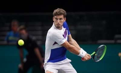 Carreño superó a Gaston por 6-3 y 6-2 en poco más de una hora de juego. En la siguiente ronda enfrentará a Jan-Lennard Struff. Foto: @RolexPMasters.