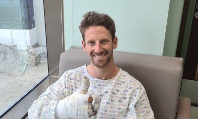 Romain Grosjean, que no era un gran defensor del Halo, así como buena parte de la parrilla, hoy tiene una opinión totalmente distinta. Foto: @RGrosjean.