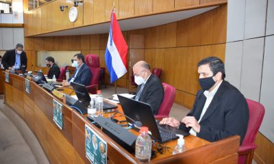 Sesión del Senado de este jueves. Foto: Cámara de Senadores.