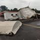 El temporal afectó a las carpas y al sistema eléctrico, informó el Ministerio de Salud. Foto: IP.