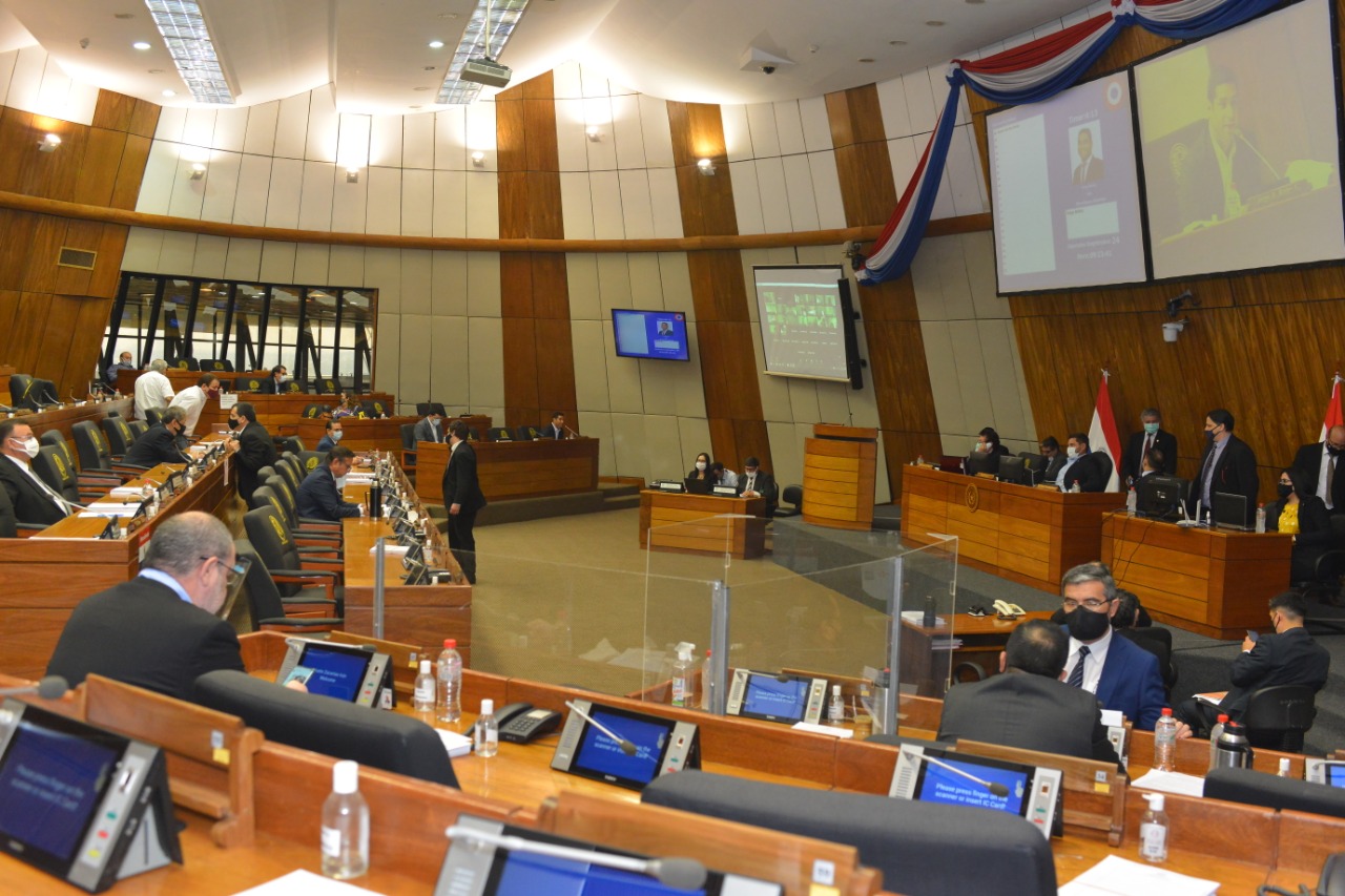 Cámara de Senadores. Foto: HCS