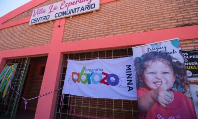 Nuevo centro Comunitario del programa Abrazo, “Villa Esperanza”. Foto: Gentileza