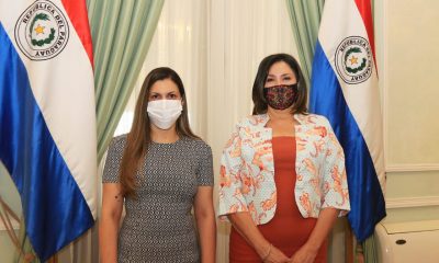 Mariela Soledad de los Milagros Ramírez, nueva titular de la (SENADIS) y Gail Gina González Yaluff, nueva Presidenta del INDERT. Foto: Gentileza