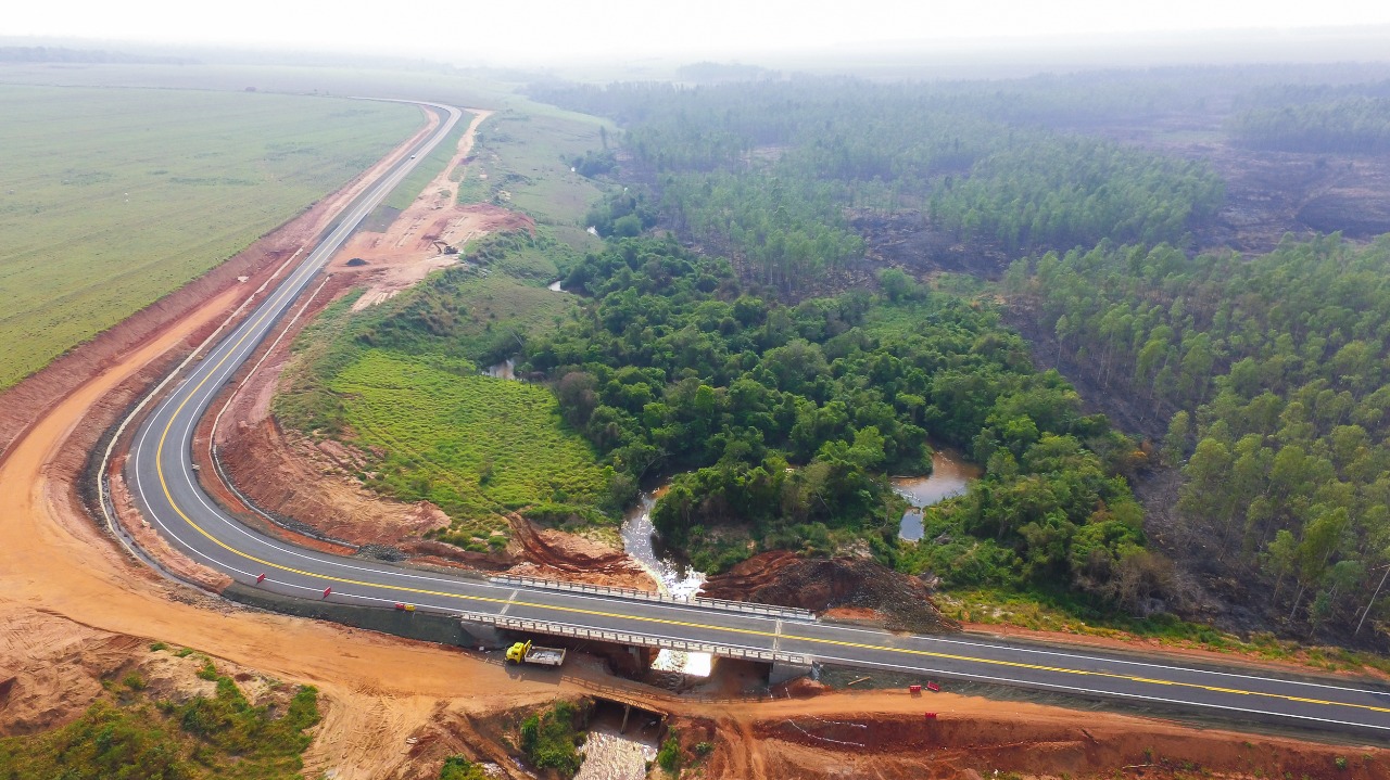 La obra en el Municipio de Maracaná. Foto: Gentileza