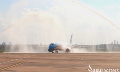 rebautizaron a Aelolíneas en el aeropuerto Silvio Pettirossi. Ftoto: AeronaútucaPy