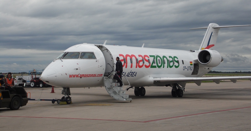 Aerolínea Amaszonas. Foto: Agencia IP