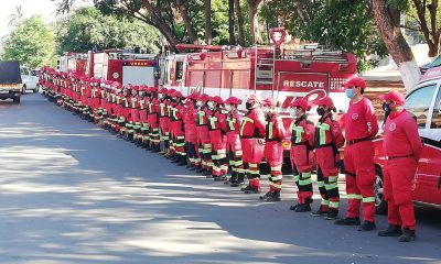 Unidad de Rescate y Extinción de Capiata. Foto Gentileza