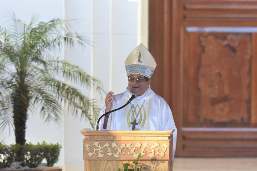 Obispo Ricardo Valenzuela de Caacupe. Foto Gentileza.