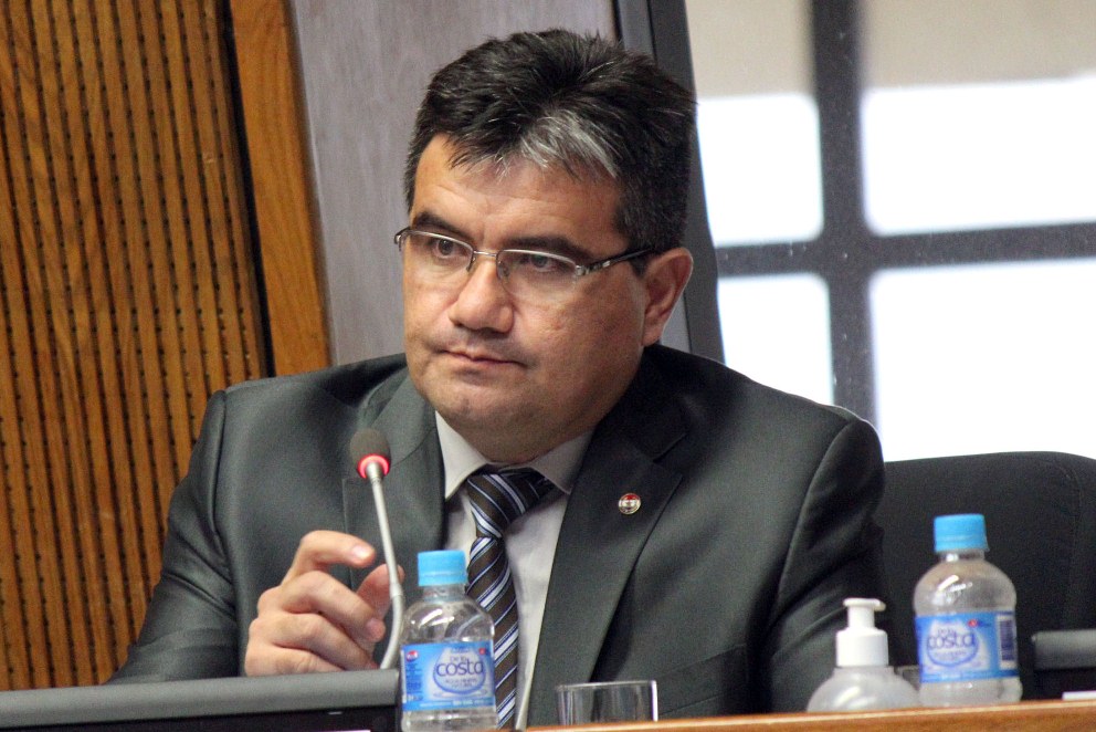 Édgar Acosta, diputado liberal por Central. Foto: Gentileza.