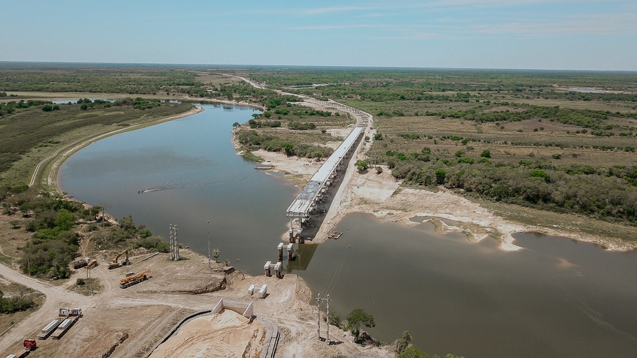 Las obras actualmente presentan un 62 por ciento de avance. Foto MOPC