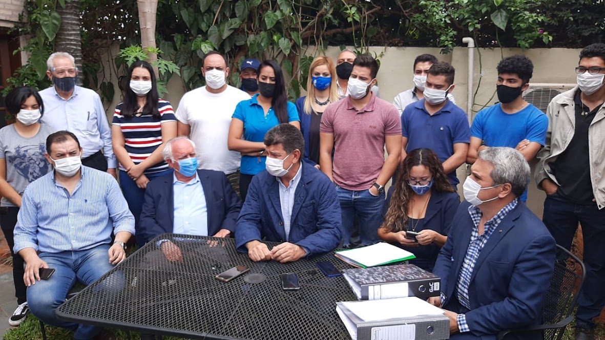 Se recalienta la interna liberal con las denuncias de firmas falsas de Efraín Alegre contra sus adversarios. Foto: Gentileza