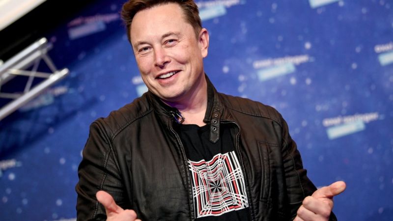 Elon Musk, propietario de Tesla. Foto: BBC