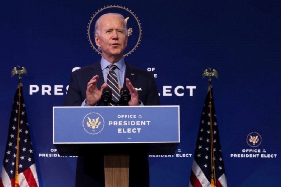 El presidente electo Joe Biden