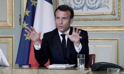 El presidente Emmanuel Macron. Foto: Télam