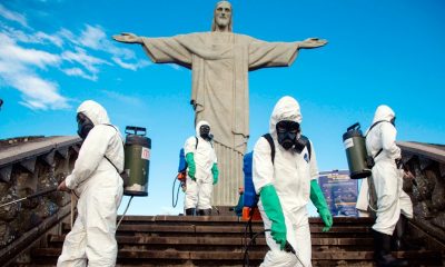 Brasil se mantiene en tercer lugar de la cantidad de contagios. Foto: Télam