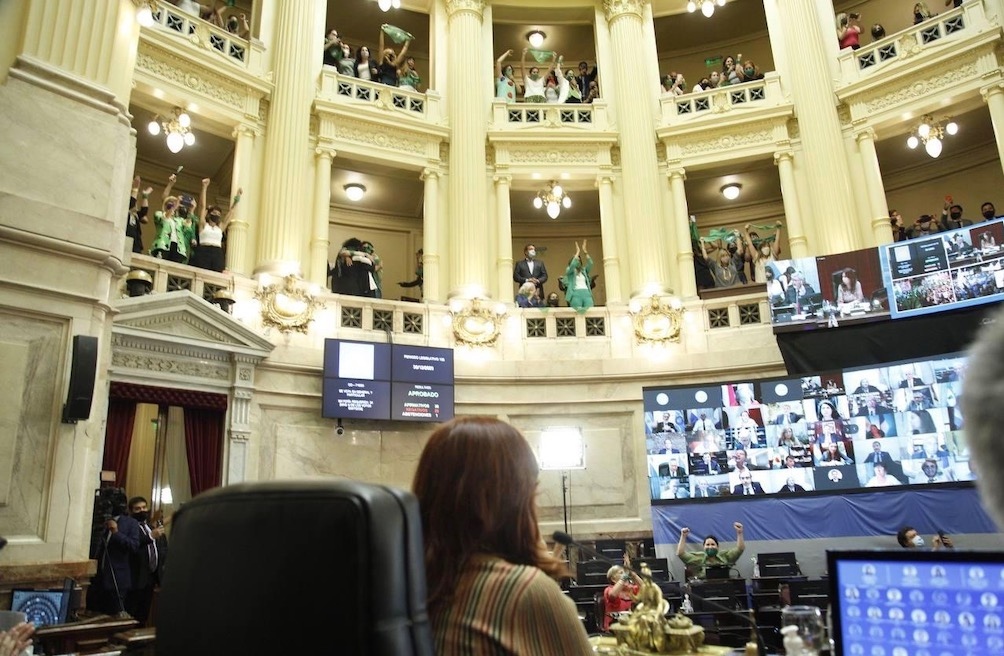 El Senado sancionó la ley en la madrugada de este miércoles. Foto: Télam