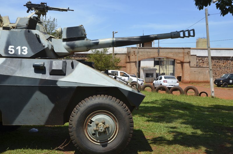 Fuerzas militares en cárceles. Foto Gentileza.