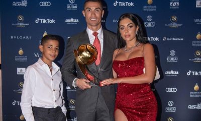 El delantero de la Vecchia Signora dejó en claro que le encantaría que su hijo mayor sea jugador de fútbol, aunque no quiere presionarlo. Foto: @cristiano.