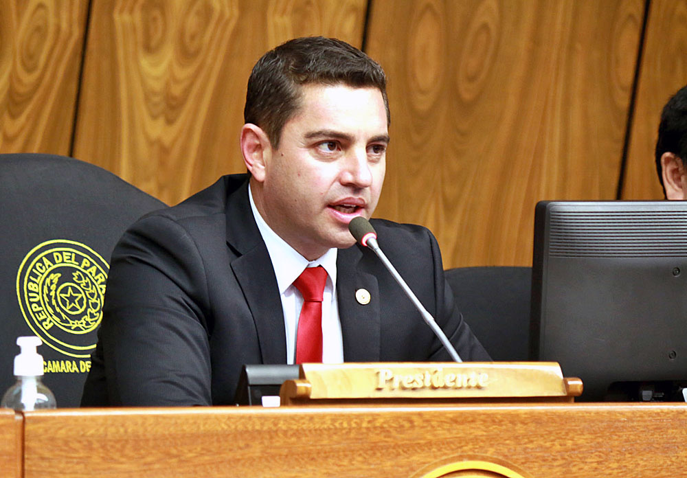 Pedro Alliana, presidente de Diputados. Foto: Agencia IP