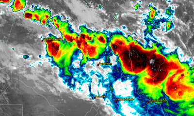 Vista satelital del clima. Foto: Gentileza: