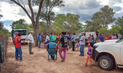 La comunidad ocupa en el Chaco un lote de 200 hectáreas de unas 10.079 que reivindican como tierras ancestrales: Foto: Gentileza.
