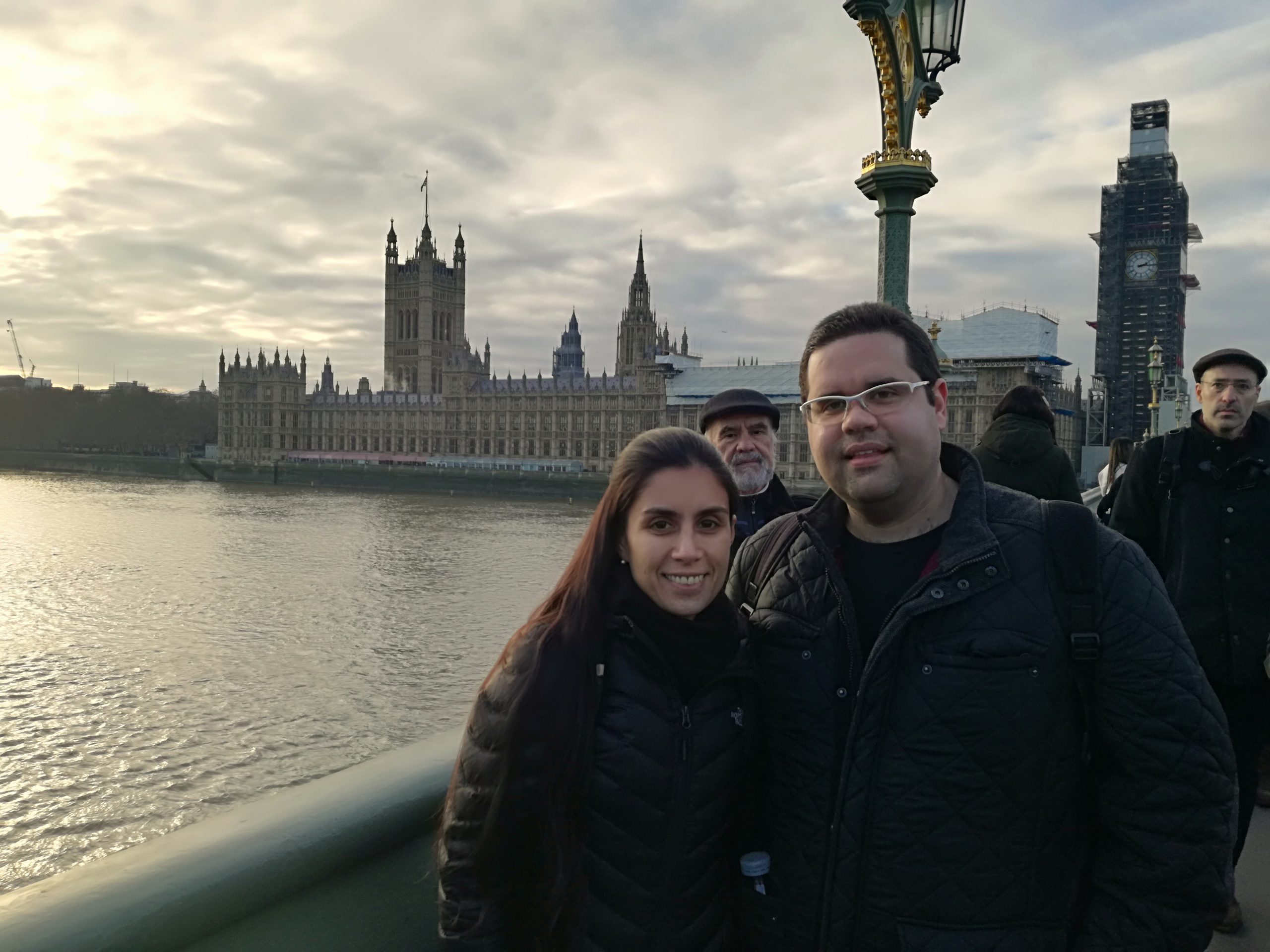 Fabiola Román Maldonado y Carlos Galeano.