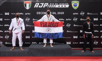 Paraguay hizo historia en el Gran Slam de Río de Janeiro, uno de los torneos internacionales más importantes de brazilian jiu jitsu. Foto: @AJPTour.