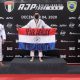 Paraguay hizo historia en el Gran Slam de Río de Janeiro, uno de los torneos internacionales más importantes de brazilian jiu jitsu. Foto: @AJPTour.