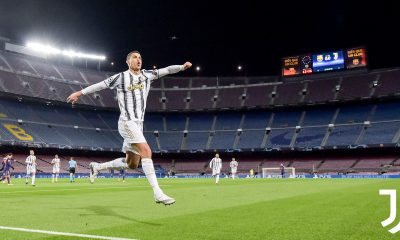 Cristiano Ronaldo se quedó con el duelo ante Lionel Messi. El delantero luso convirtió dos tantos de penal en la victoria de Juventus. Foto: @juventusfces.