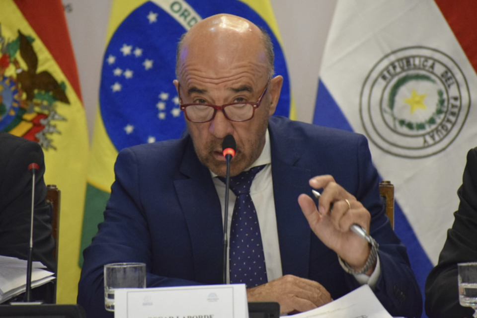 Presidente del Parlamento del MERCOSUR Oscar Laborde. Foto: Parlasur.