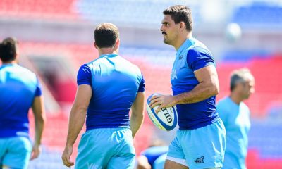 Matera volverá a ponerse la camiseta de su club, el Stade Français, que lució por última vez el 10 de octubre en un partido contra Agen. Foto: @lospumas.