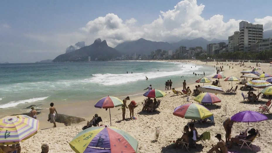 La ciudad veraniega por excelencia del Brasil rompió récord de calor. Foto: Ilustración.