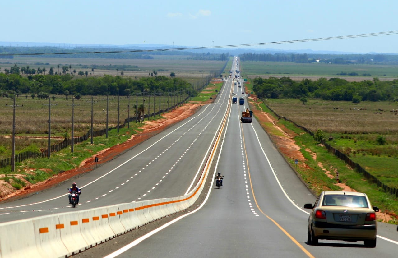 Las mejoras forman parte de la duplicación de la ruta PY02. Foto: MOPC