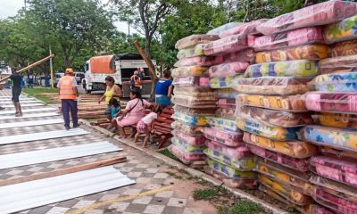 Diferentes organizaciones se suman a reunir víveres para las familias afectadas. Foto: Gentileza