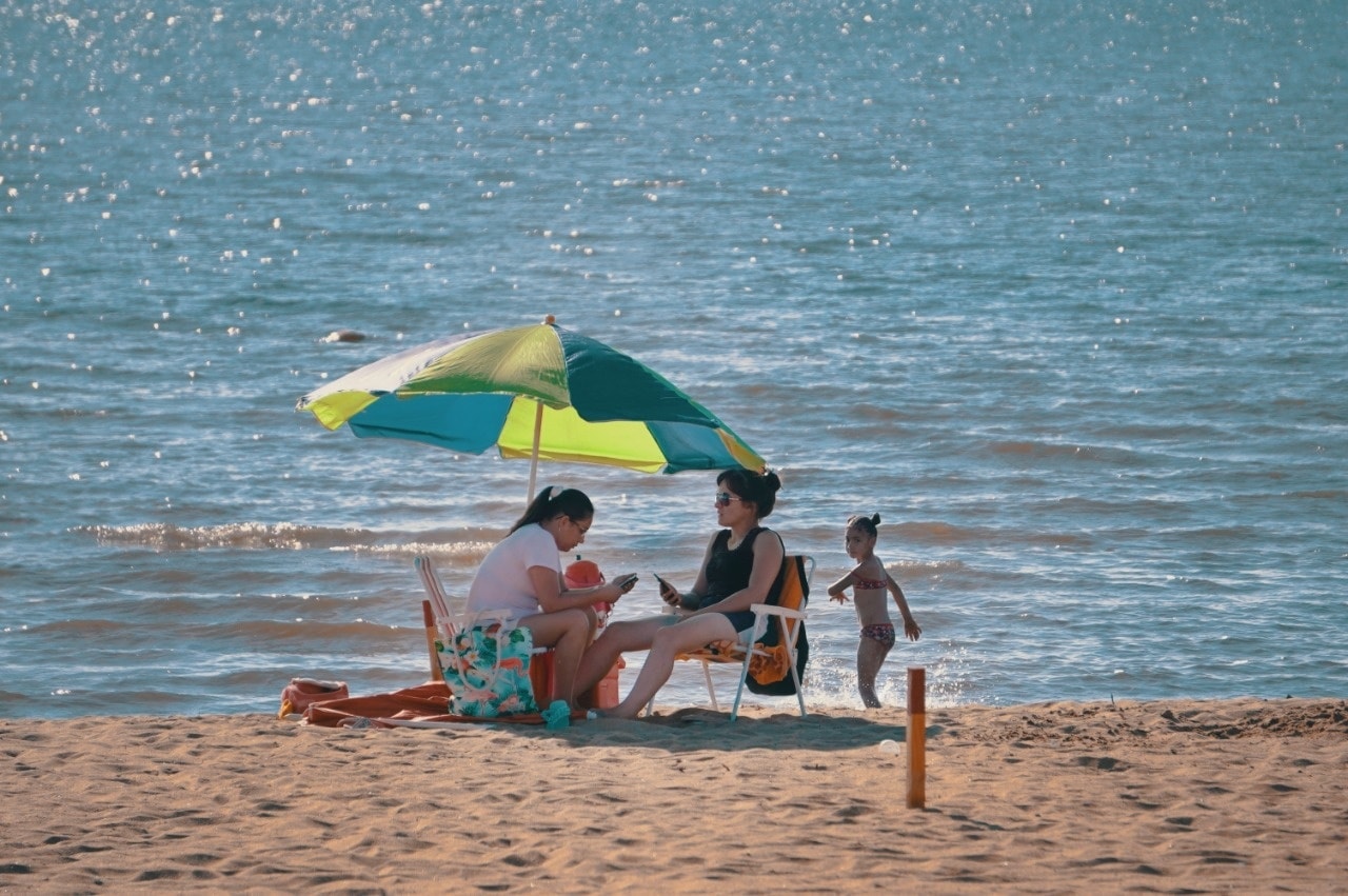 Playas encarnacenas. Foto: Gentileza