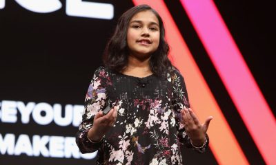 Gitanjali Rao, la adolescente de 15 años que fue elegida “Joven del año” por la revista Time. Foto: Archivo.